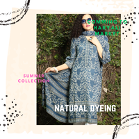 Block Print Stitched Kurta