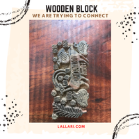 Hand-Carved Wooden Printing Blocks