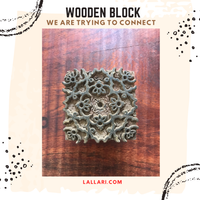 Hand-Carved Wooden Printing Blocks