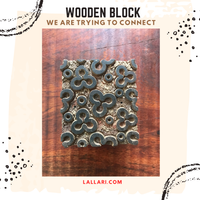 Hand-Carved Wooden Printing Blocks