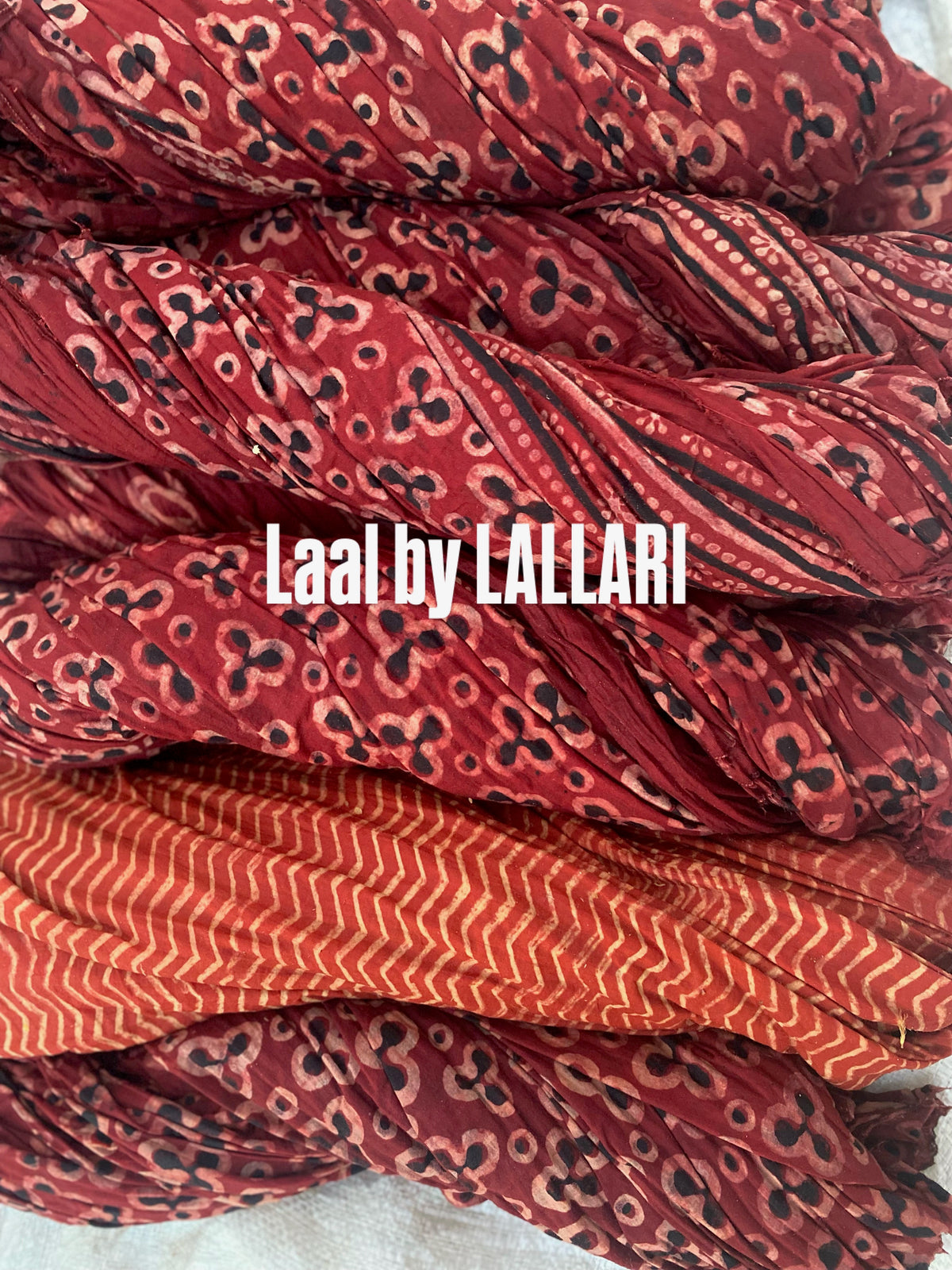 Laal Block Print Lawn