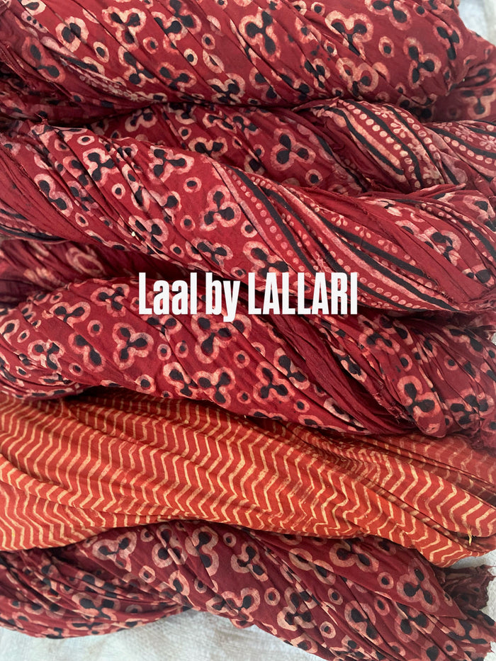 Laal Block Print Lawn
